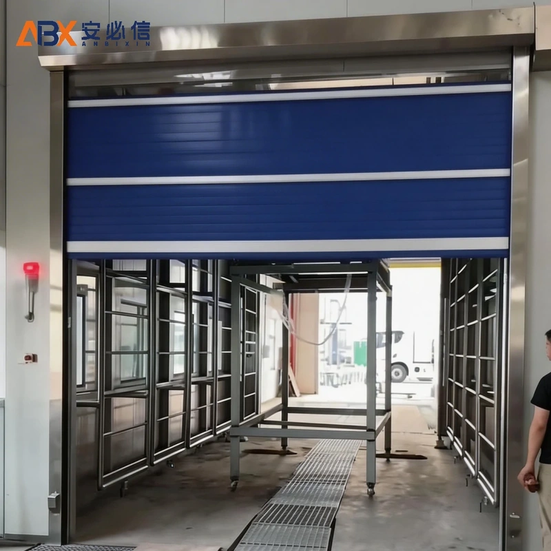 来宾感应快速门